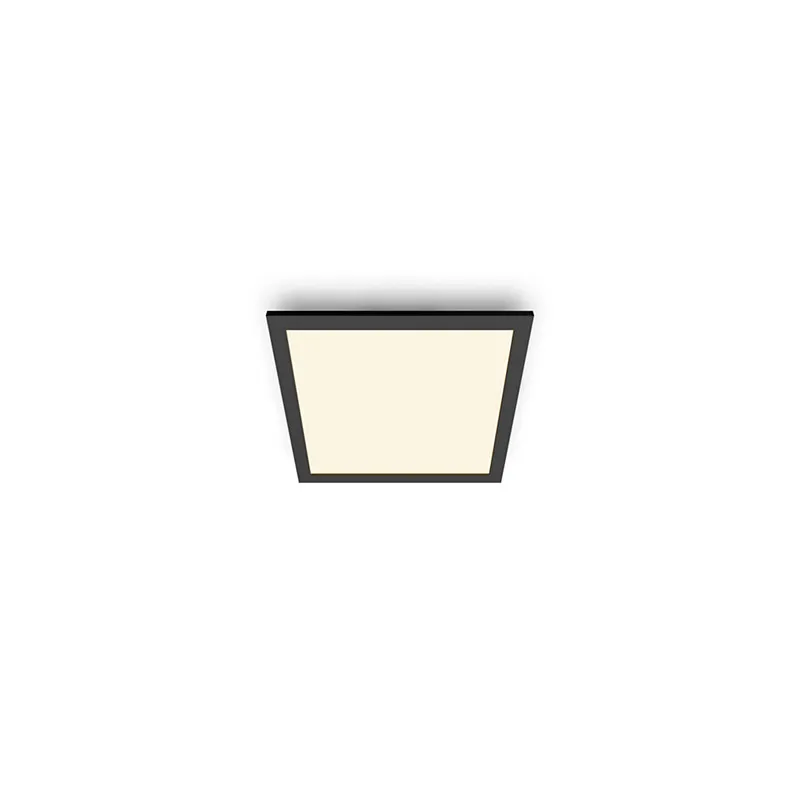 Philips Touch Funktionel Led Loftlampe   Sort Metal Plastik Cl560 Sq 12w 27k   Hv06 Rustfritstål