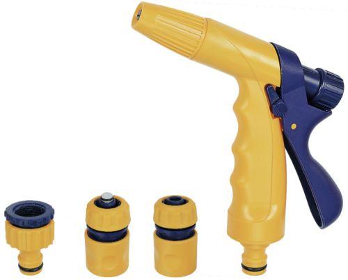 Plast Strålepistol Sæt Gul