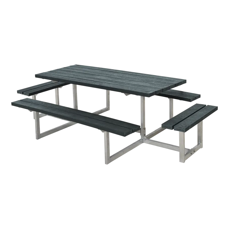 Plus Basic Bord Bænkesæt     Påbygninger 260 Cm Retex Grå 185813-38