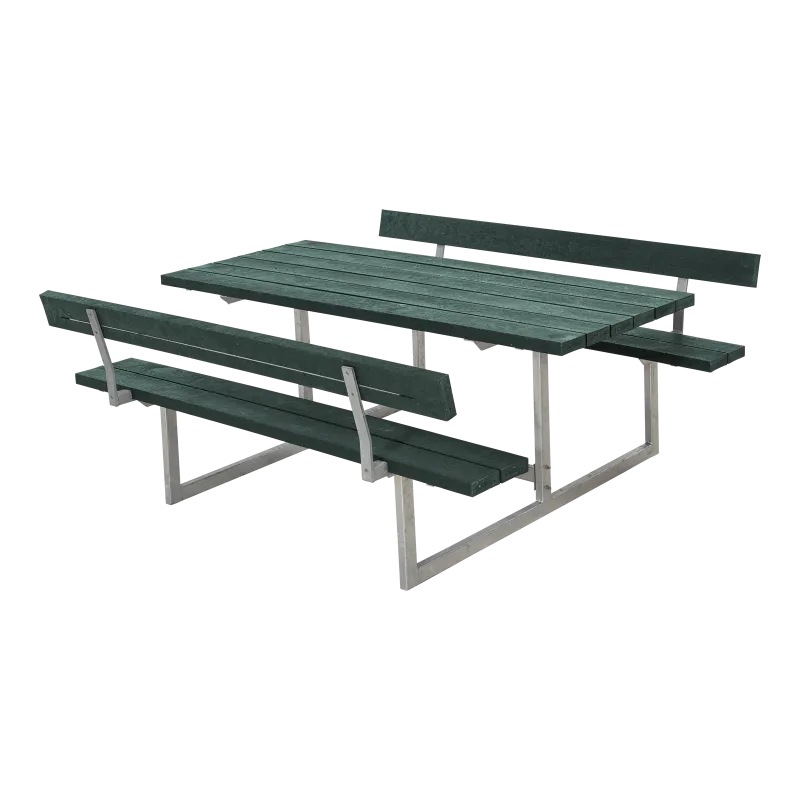 Plus Basic Bord Bænkesæt     Ryglæn 177 Cm Retex Grøn 185812-31