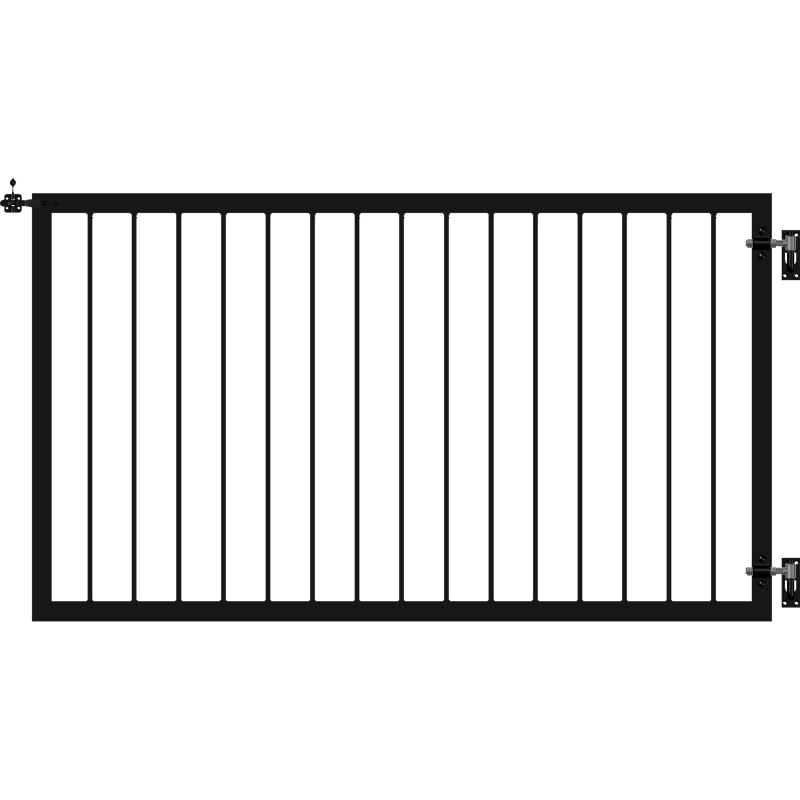 Plus Basic Bred Låge 150ã 85 Cm Sort 17557-15