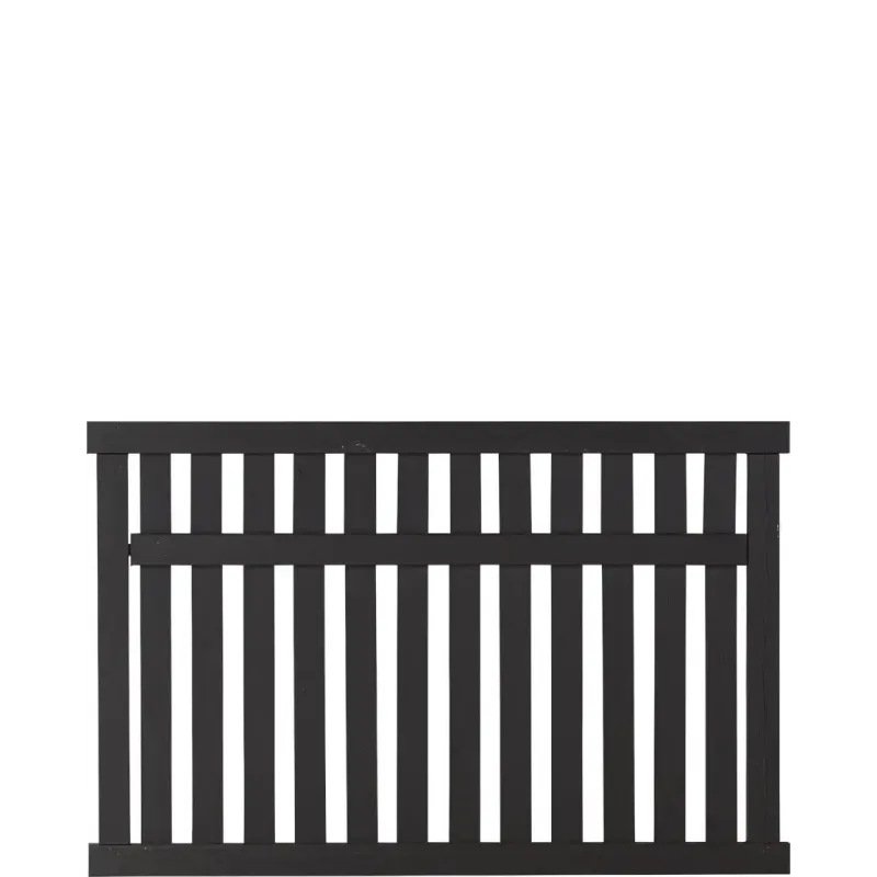 Plus Country Facadehegn 150x96 Cm Grundmalet Sort 13425-15