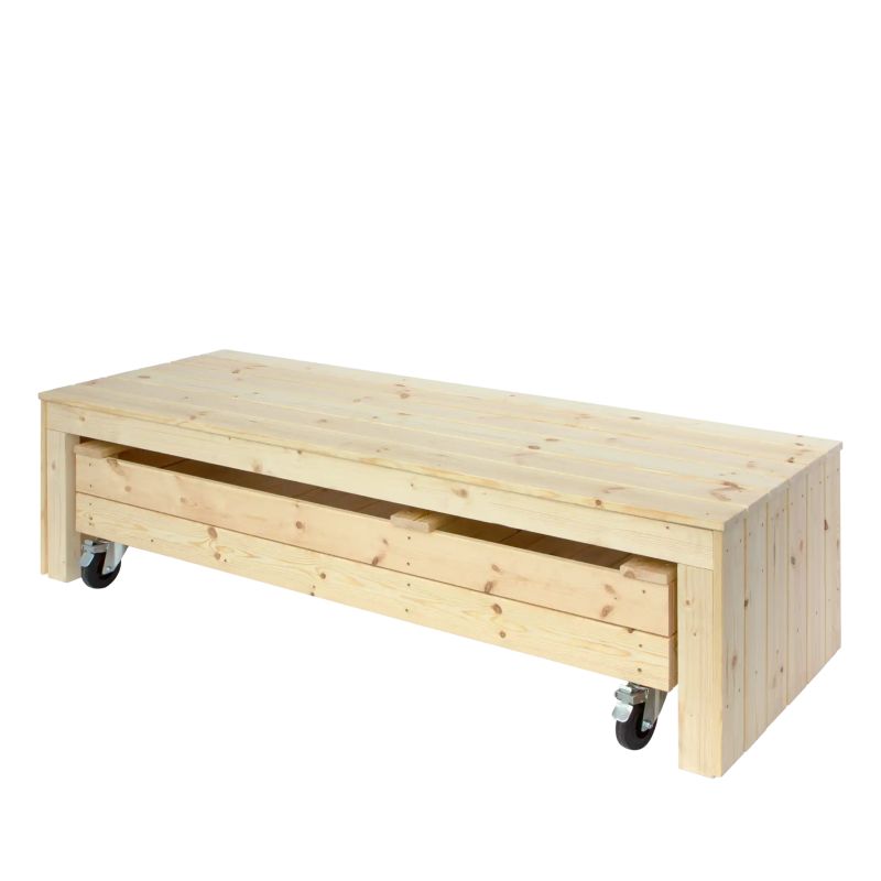 Plus Fun Bænk Og Multikasse Hjul 180 Cm 18250-