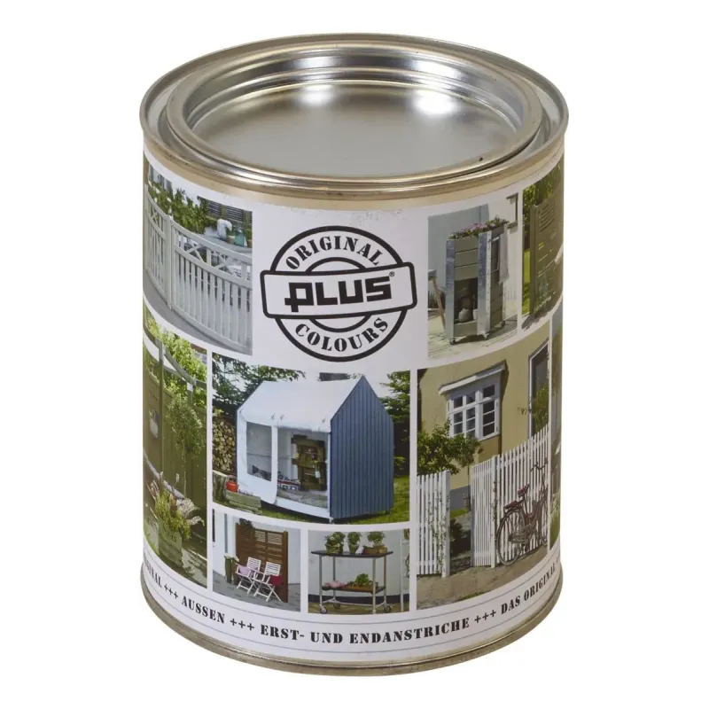 Plus Lasur-farve       Gråbrun Transparent Maling