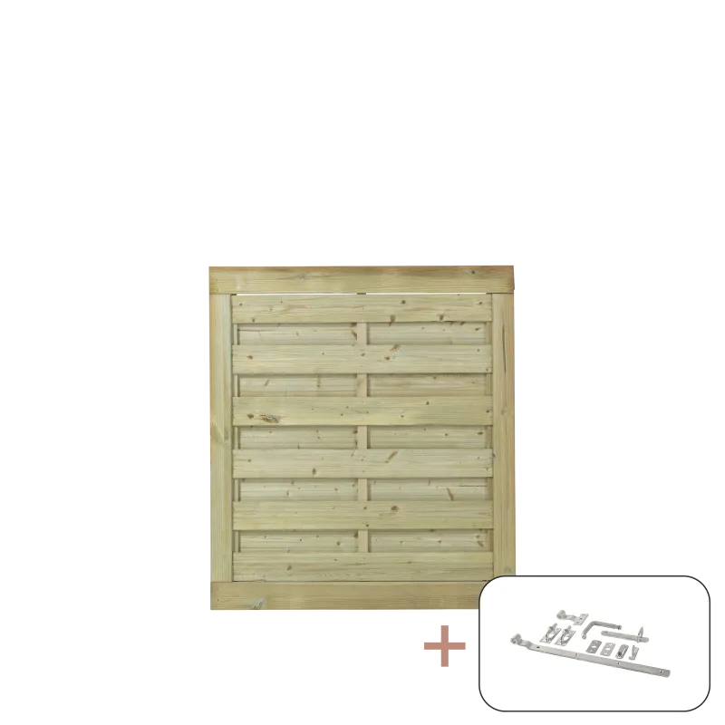 Plus Newline Enkeltlåge Inkl Beslag 100x110 Cm 30420-