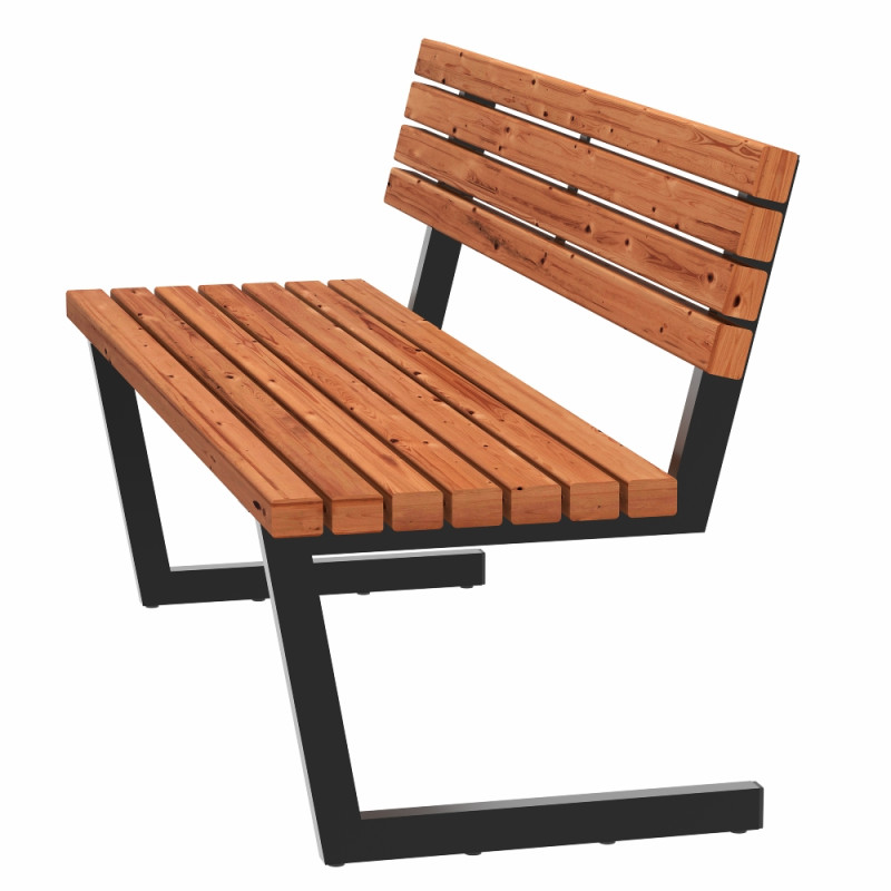 Plus Relax Bænk 150 Cm Thermowoodâ  19670-