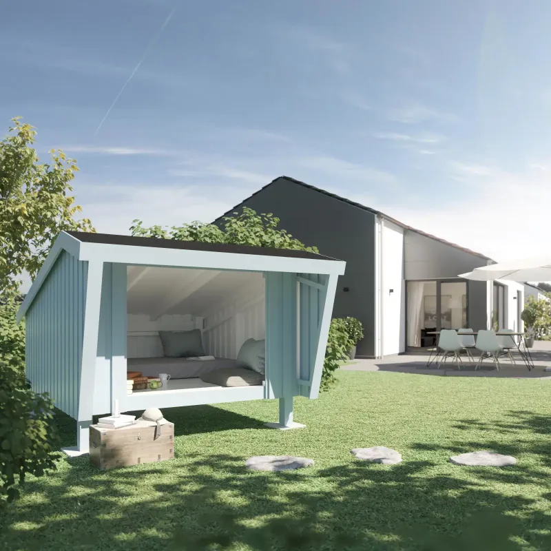 Plus Shelter Inkl  Tagpap Og Alulister Ubehandlet 1674605-