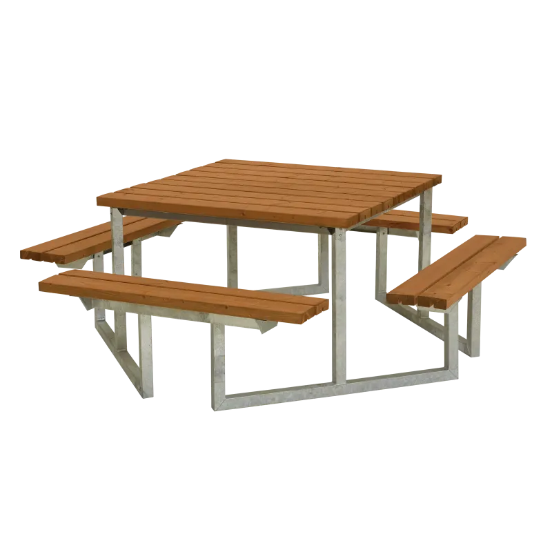 Plus Twist Bord Bænkesæt 204 Cm Teak