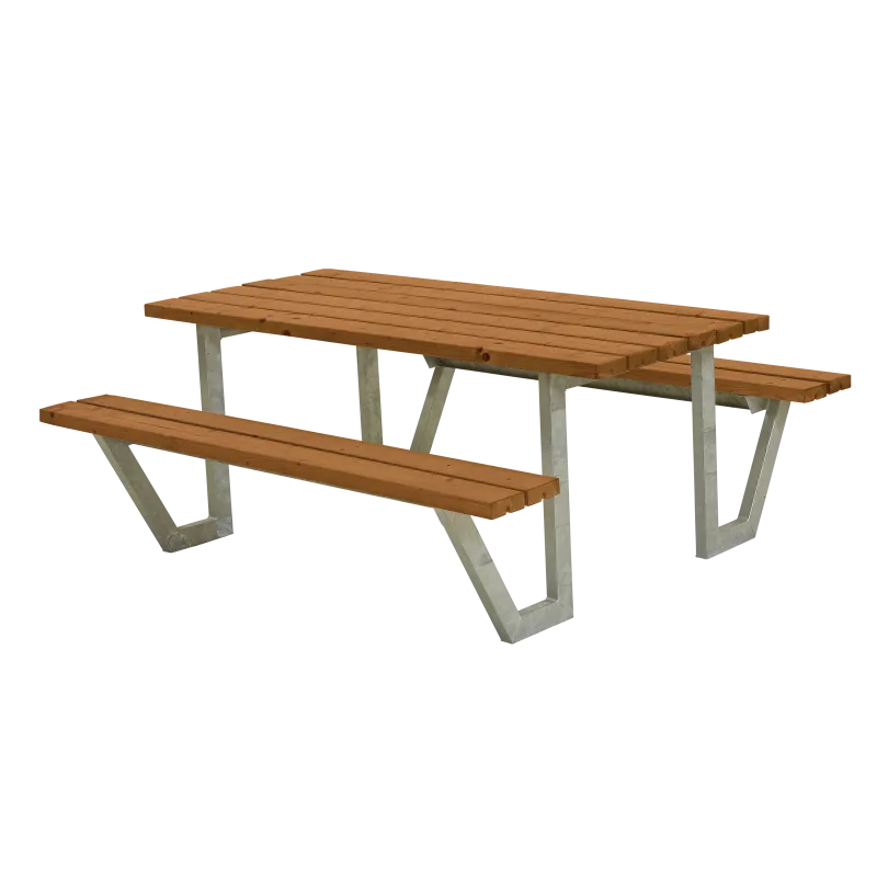 Plus Wega Bord Bænkesæt 177 Cm Teak