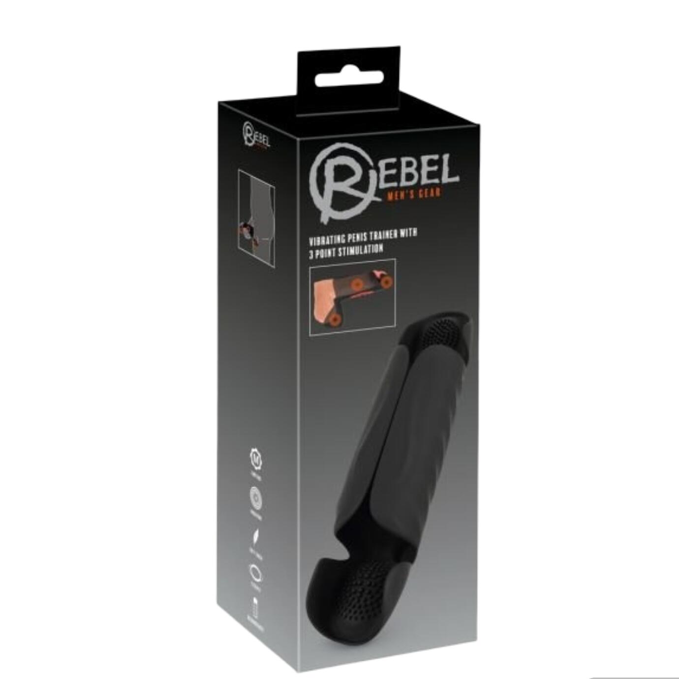 Rebel Men Gear Vibrating Penis Trainer