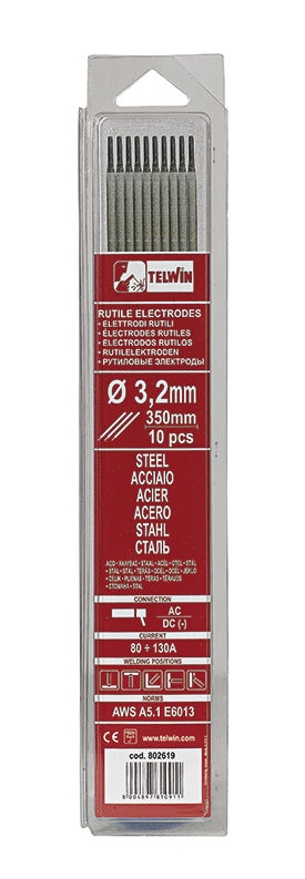 Rutile Elektroder         300 Mm  15 Stk