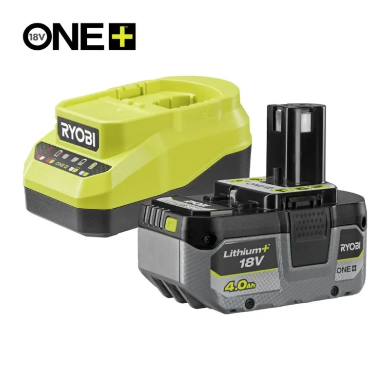 Ryobi 18v Lithium  Batteri Og Lader          Ah  Rc18120a-140x