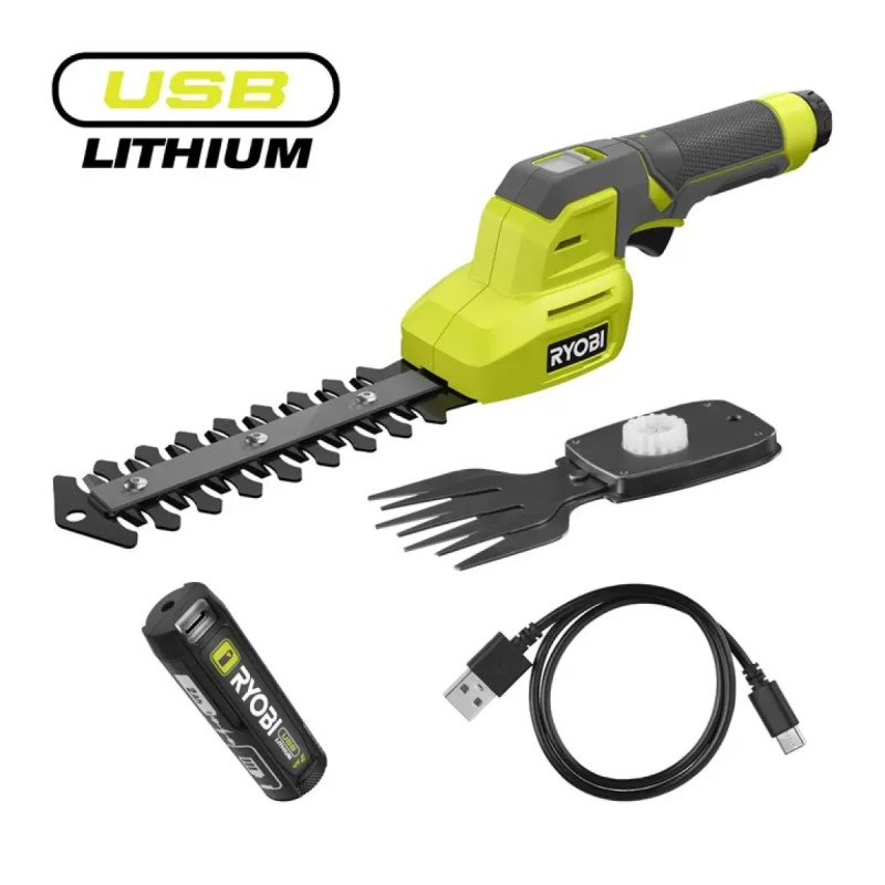 Ryobi 4v Usb Lithiumâ  Multiklipper          Ah  Ry4cgsa-120