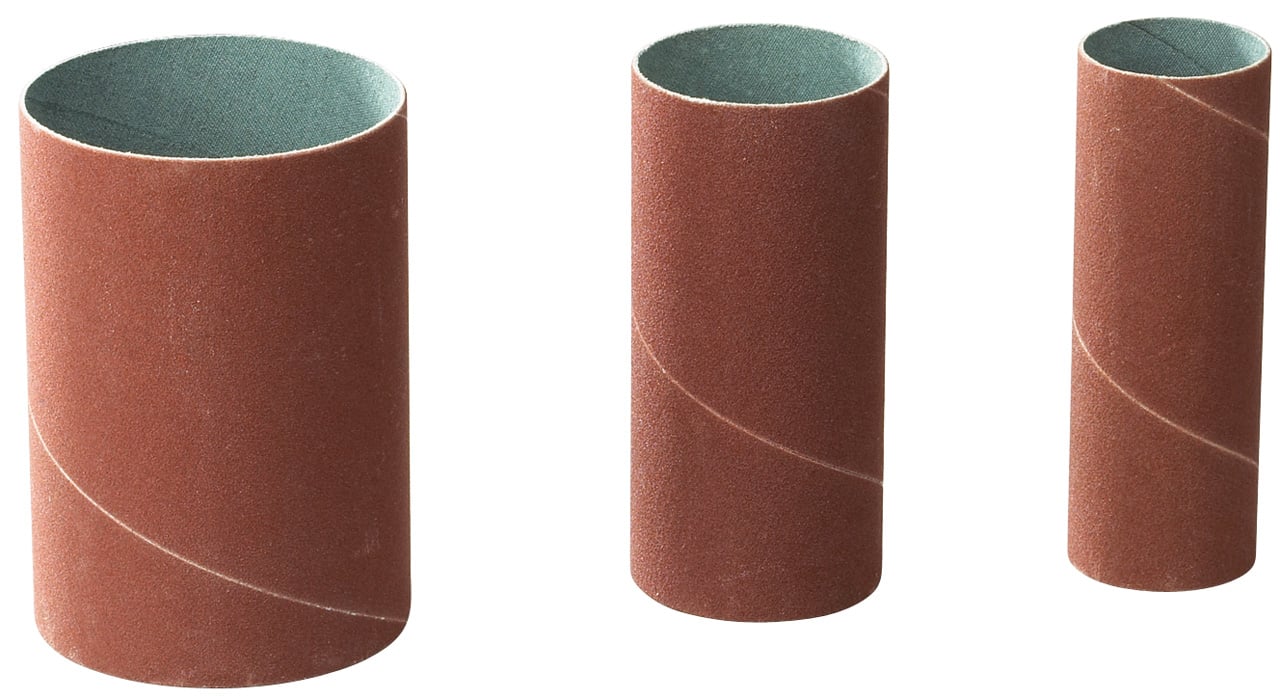 Sanding Sleeve Set Diam  19   38   50 Mm Grit 100   Each   Pcs