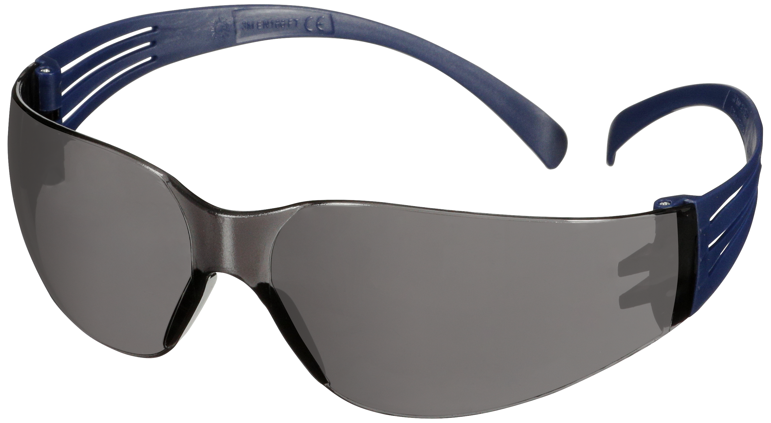 Securefit 100 Besk Brille Blå Stel Grå Glas