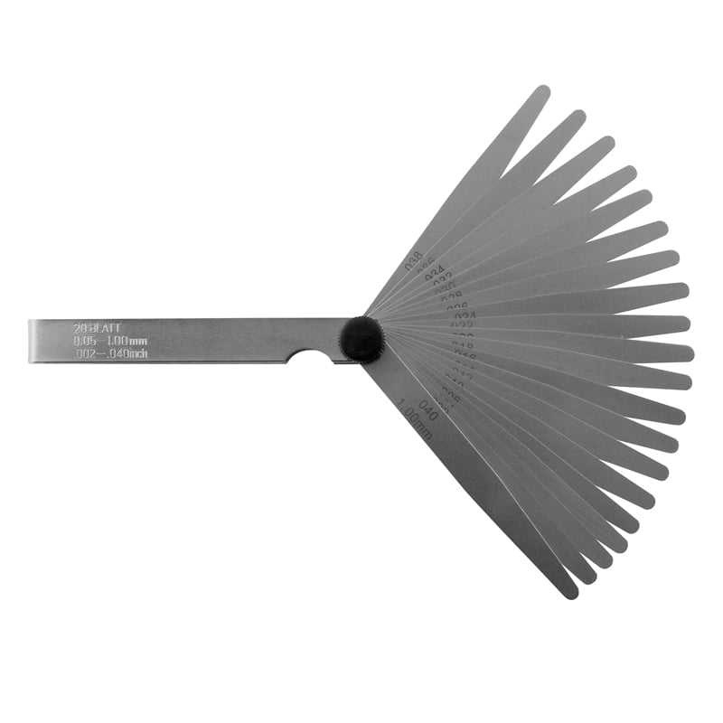 Søgerblade   05-  00 Mm  20 Blade  100 Mm Konisk Afrunding Og 10 Mm Bredde