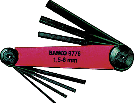 Stiftnøglesæt Hex1 - Be-9776