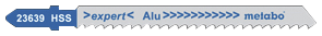 Stiksavklinge Til Alu 74mm Hss   0mm Pk