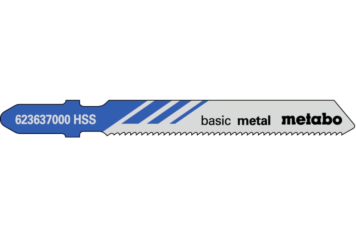 Stiksavklinge Til Metal 106mm Hss   2mm Pk