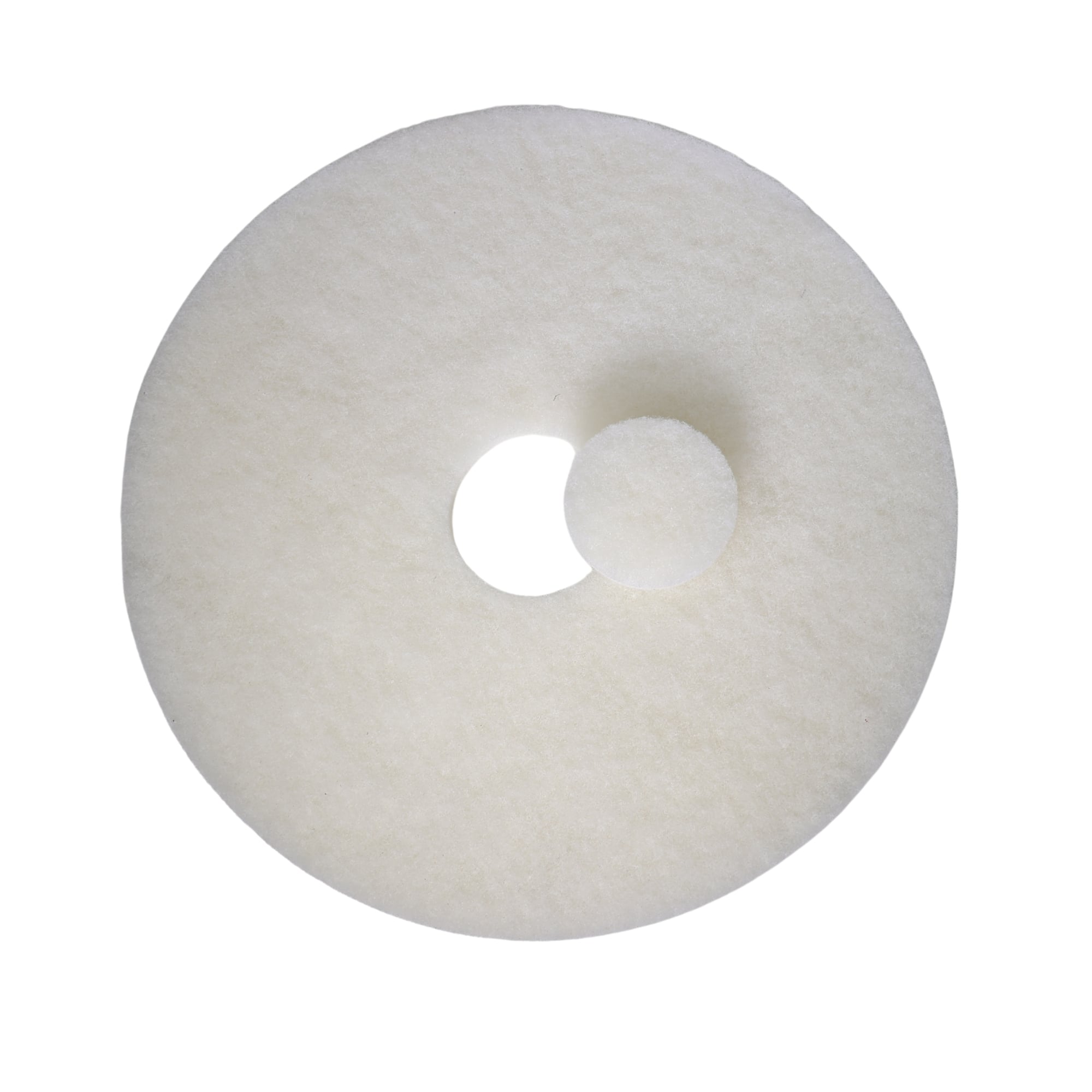 Stk Rengørings- Og Polerpads 457mm 18 Quot Tyk Hvid Stk