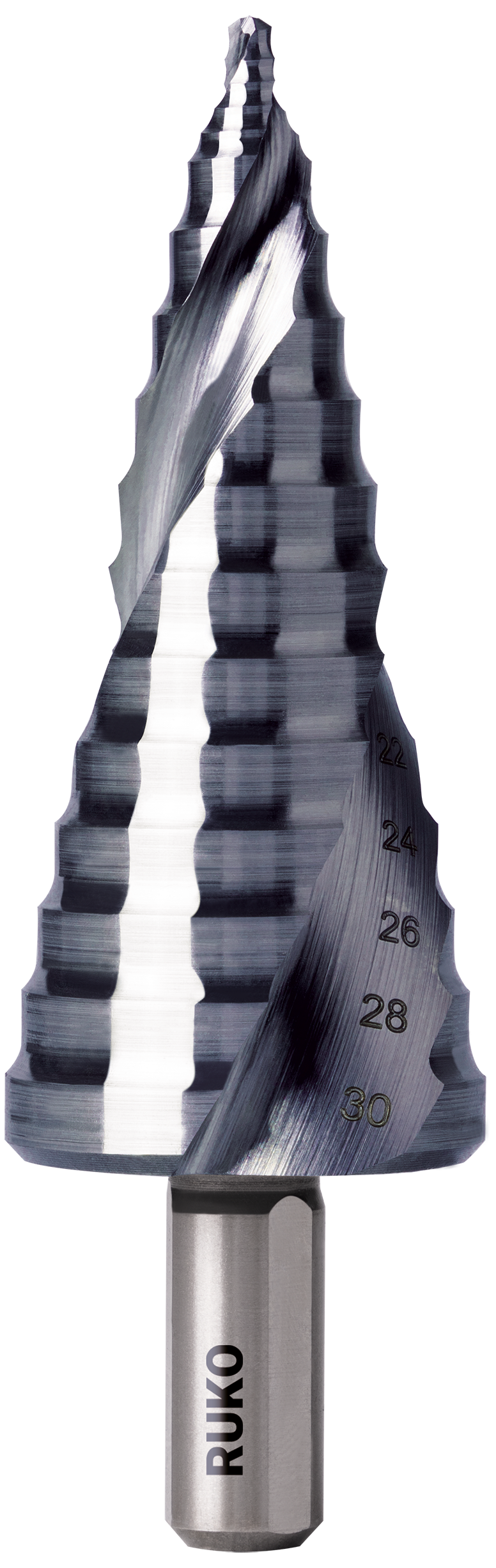 Trinbor Hss-runatec   Flowstep Spids Str    ø8-30 Mm