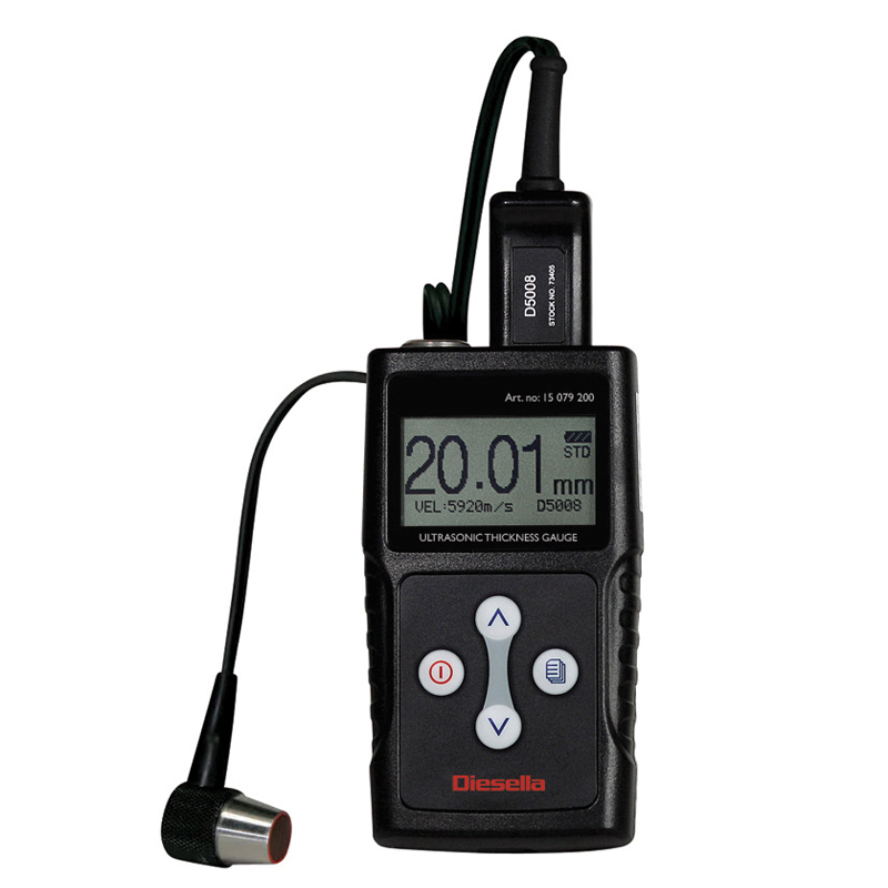 Tykkelsesmåler Ultrasonisk Måleomr    65-400 Mmx0 01