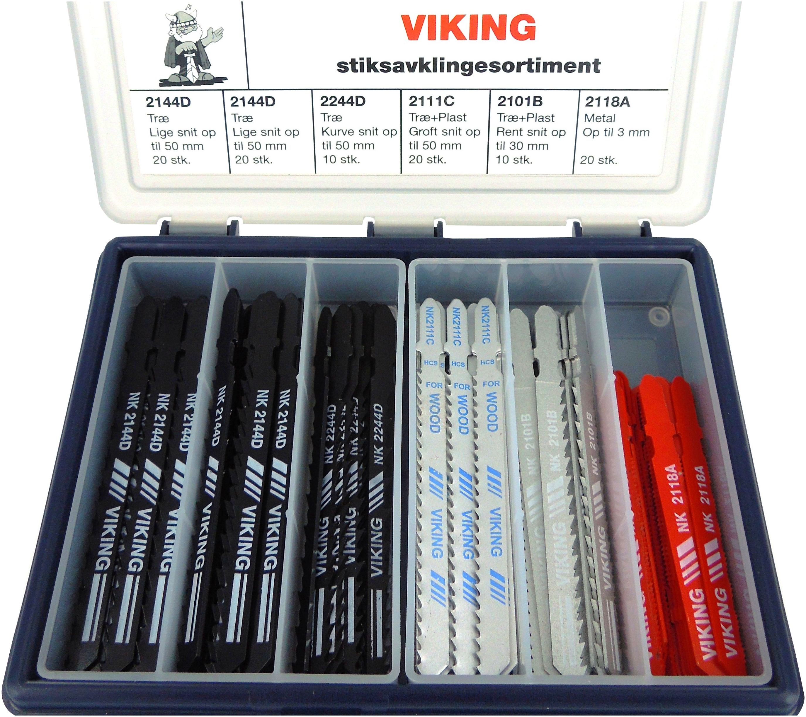 Viking Stiksavkl Sorti Nk99 100 Stk