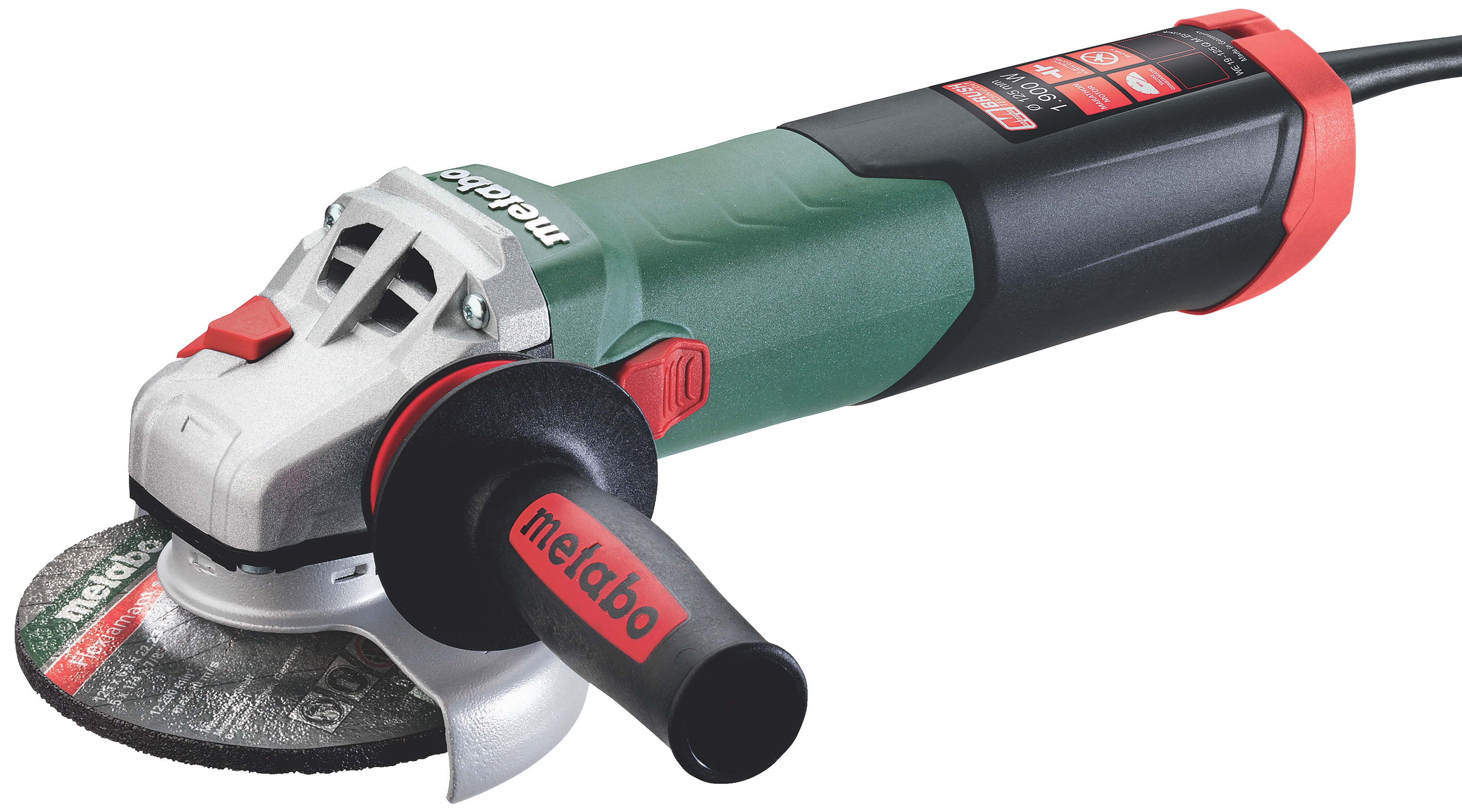 Vinkelsliber 125mm 1900w We 19-125    -brush