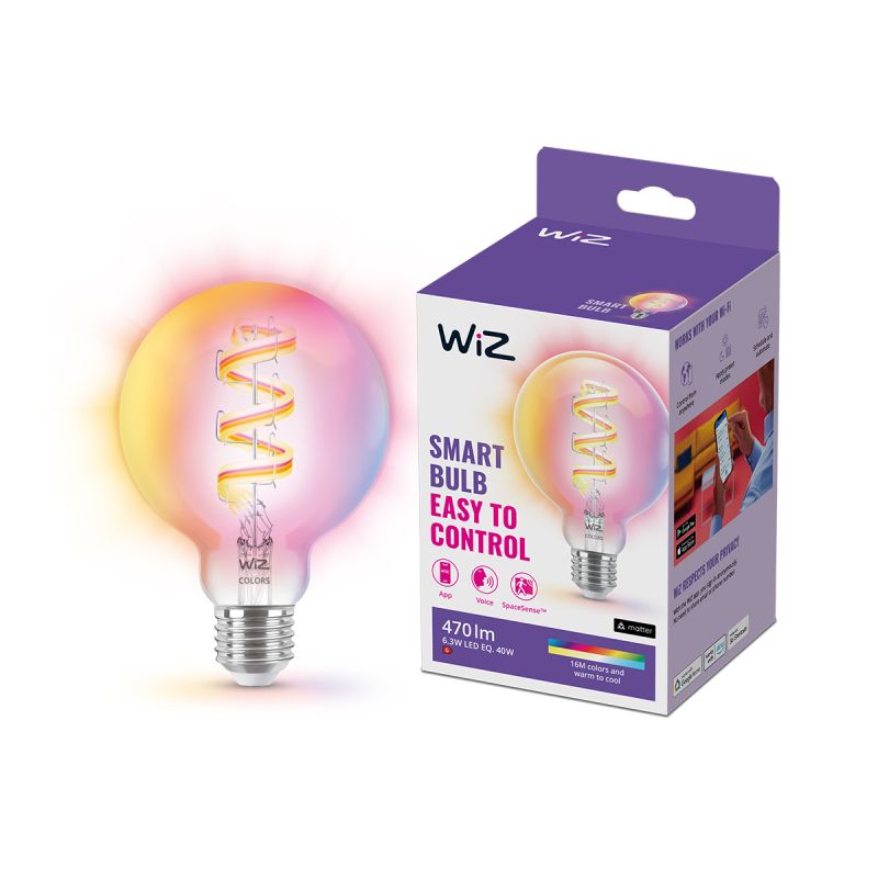 Wiz Bulb Filament Color E27 G95