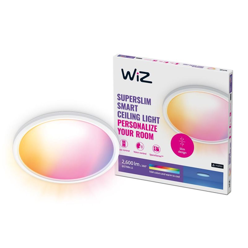 Wiz Ceiling 22w   27-65k Rgb