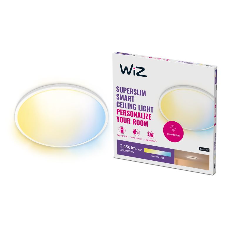 Wiz Ceiling 22w   Rd 27-65k Tw