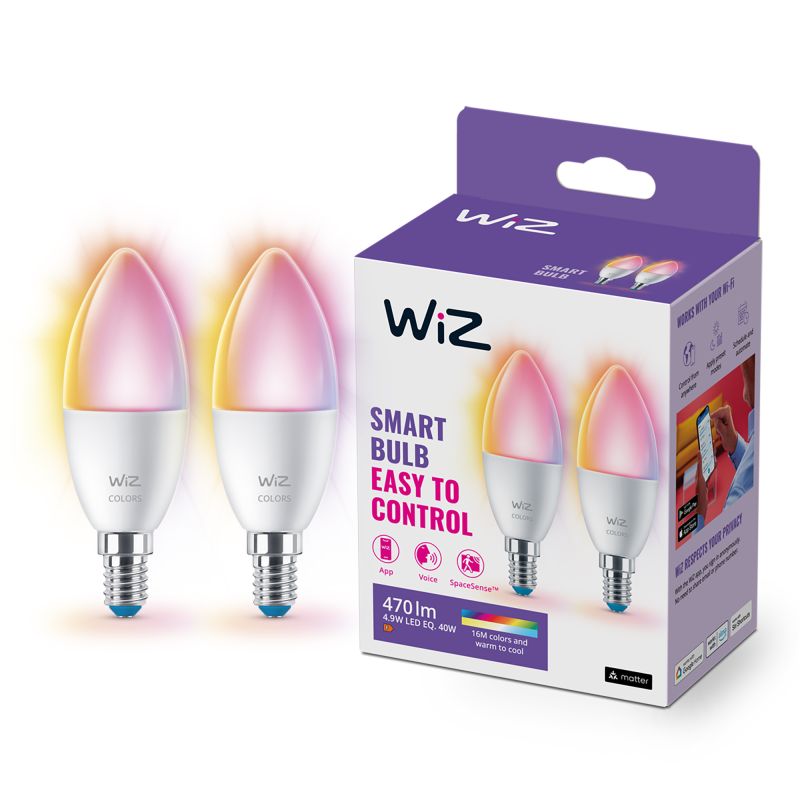Wiz Multipack Color E14 40w 929002448832