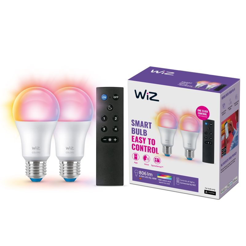 Wiz Multipack Color E27 60w 929002451201