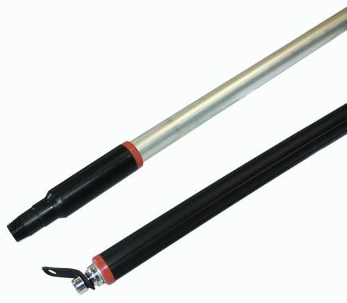 Aluminiumsskaft   Vandgennemløb     ø31 Mm  1545 Mm  Sort