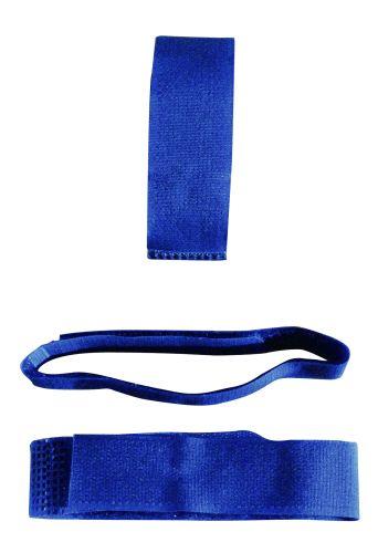 Ankelbånd Med Velcro Blå 10stk