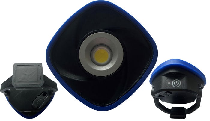 Bato Arbejdslampe 6w Med Flex Magnet  300 600 Lumen  Opladelig