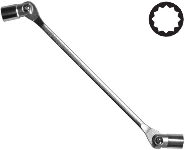 Bato Dobbelt Lednøgle 20 22 Mm