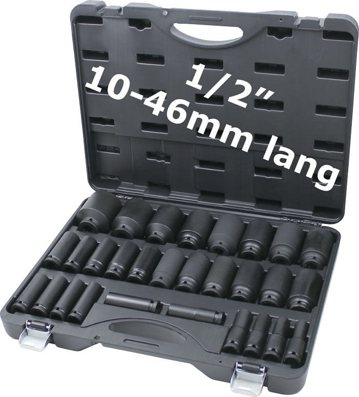 Bato Krafttopsæt     Quot  10-46mm Lang  29 Dele