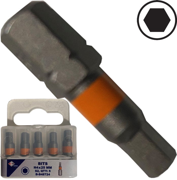 Bato     Quot  Bits Industri 6kt    0mm   25mm