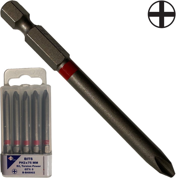 Bato     Quot  Bits Industri Ph1   75mm