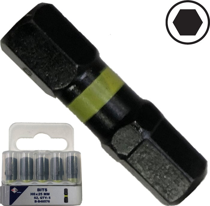 Bato     Quot  Bits Torsion S4 Slag 6kt  6mm   25mm
