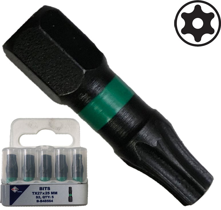 Bato     Quot  Bits Torsion S4 Slag Torx Tamber 30   25mm