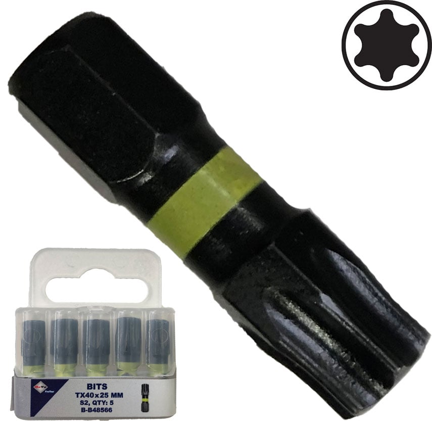 Bato     Quot  Bits Torsion S4 Slag Torx 40   25mm