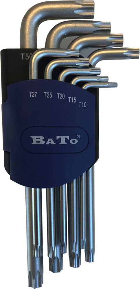 Bato Stiftnøglesæt Torx 10-50 Blank Dele