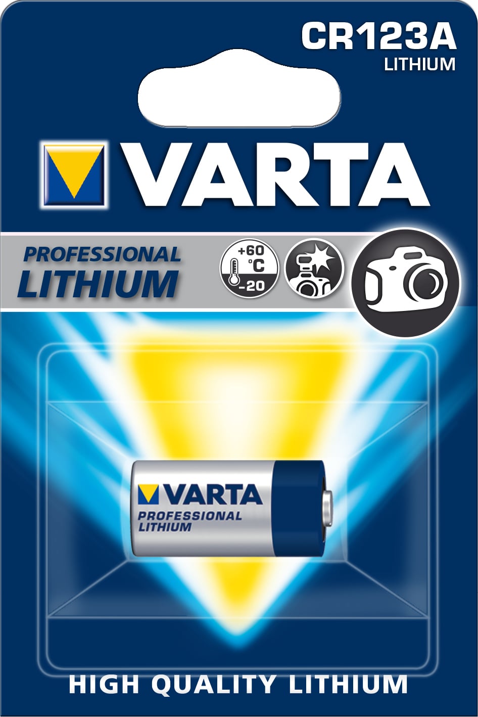 Batteri Foto Litium Cr-123a 3v
