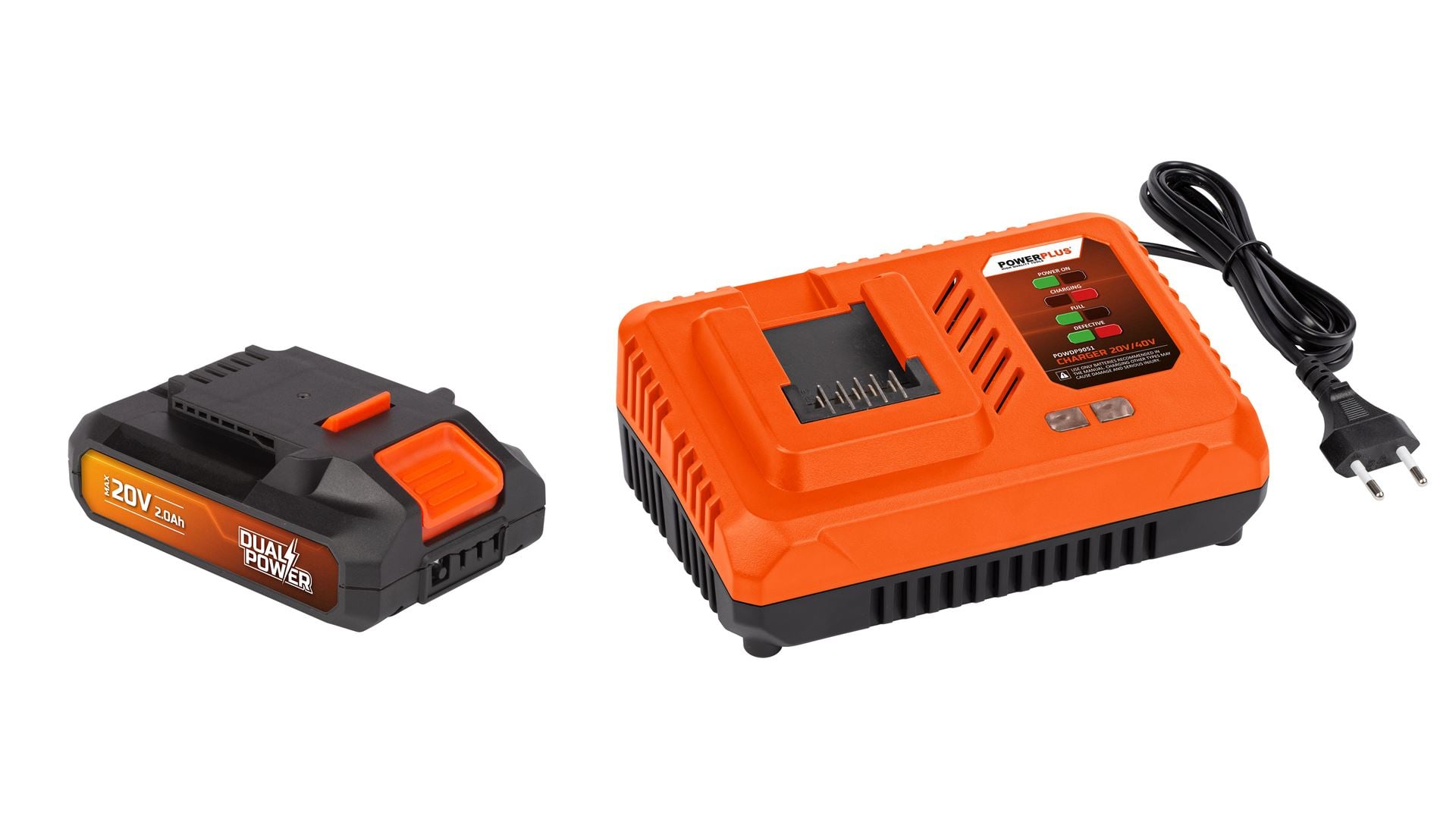 Batteri 20 Volt Oplader 20 40 Volt