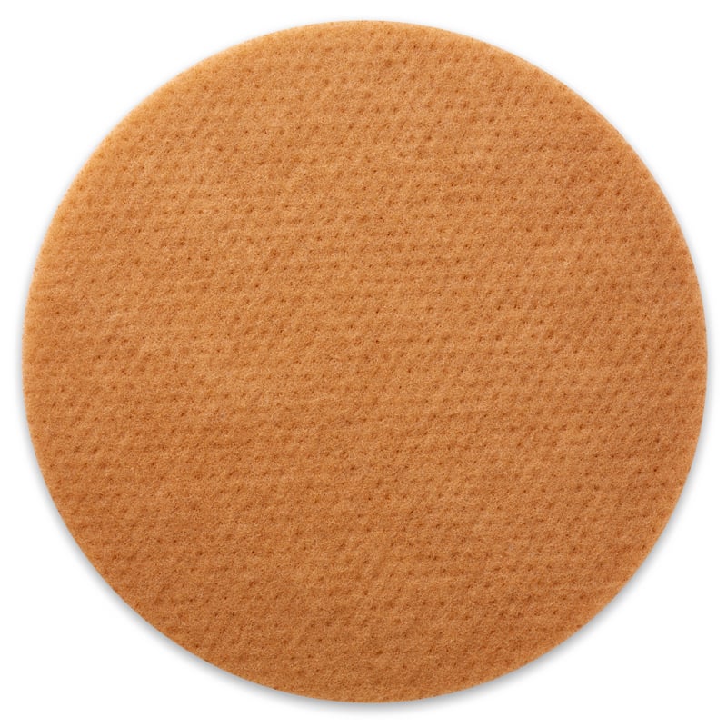 Beige Rengørings- Og Polerpads 406mm   16 Quot  Tynd 10 Stk