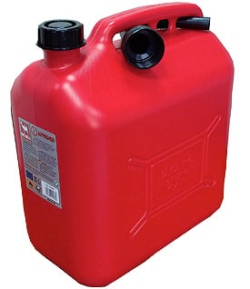 Benzindunk 20 Liter Rød