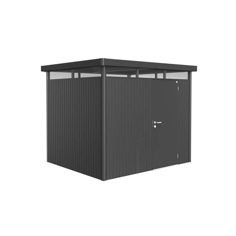 Biohort Highline H3 Enk  Dør Mørkegrå Metallic Redskabsrum