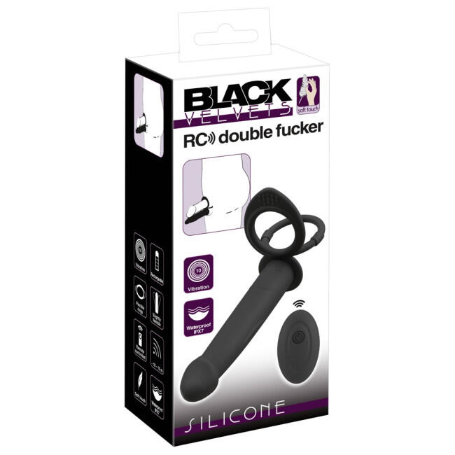Black Velvets Rc Double Fucker Silicone